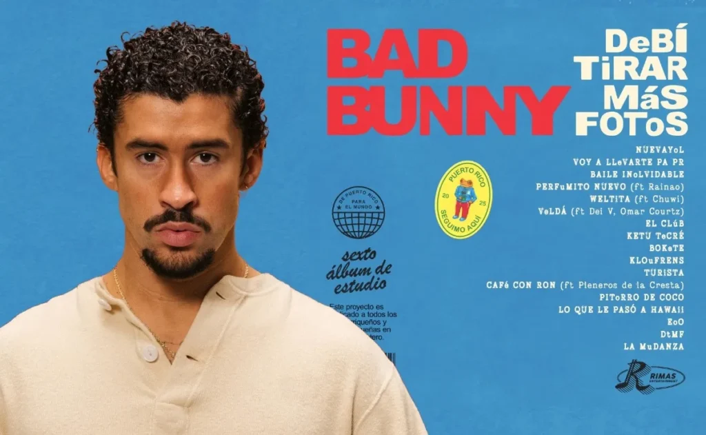 Merchandising oficial de giras, Bad Bunny