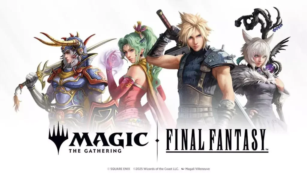 1. Cartas de Magic: The Gathering – colaboración con Final Fantasy