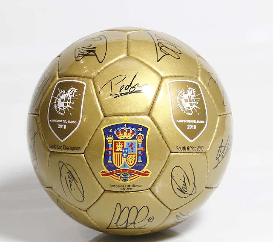 Balones firmados