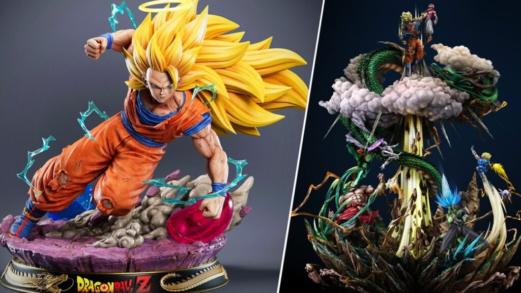 Estatuas de resina DBZ