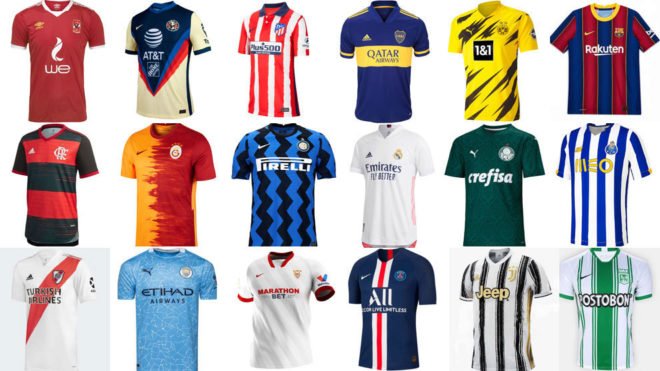 Camisetas de fútbol retro