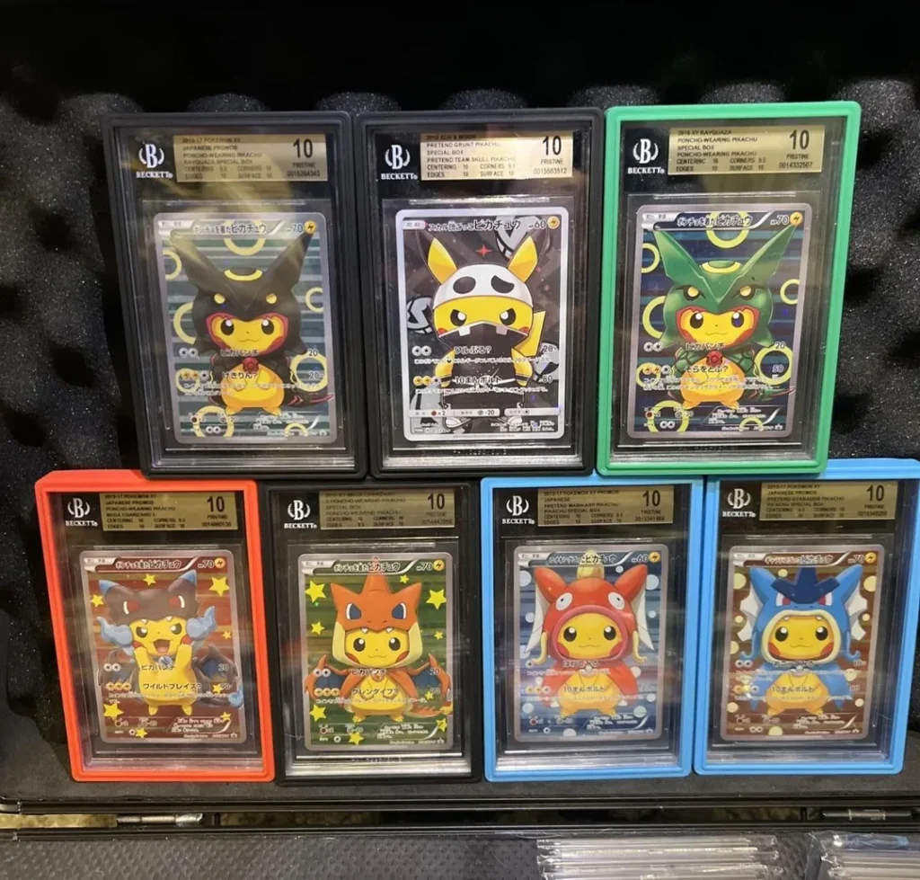 Cartas Pokemon graded