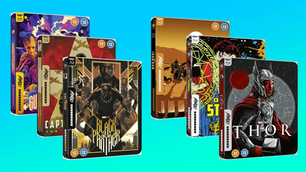 Películas y series en Steelbook Marvel
